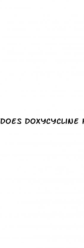 does doxycycline hyclate cause erectile dysfunction