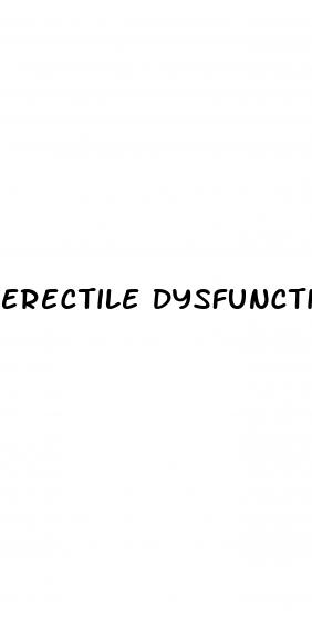 erectile dysfunction lifestyle changes