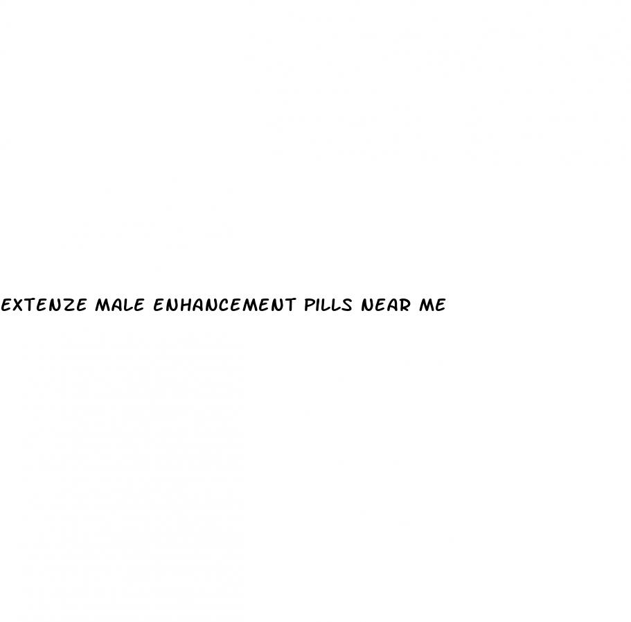 extenze male enhancement pills near me
