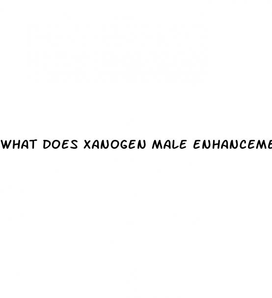what does xanogen male enhancement do