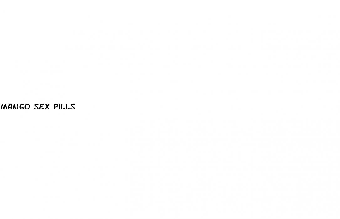 mango sex pills