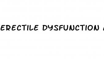 erectile dysfunction after intetesinal surgery