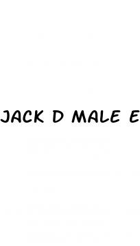 jack d male enhancement pill