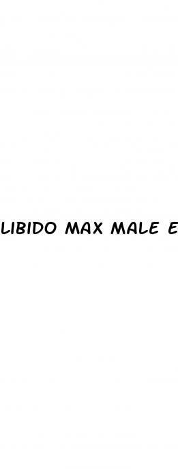 libido max male enhancement benefits