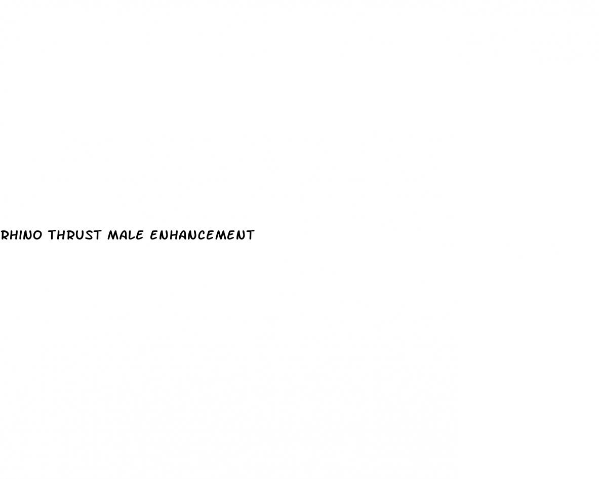 rhino thrust male enhancement