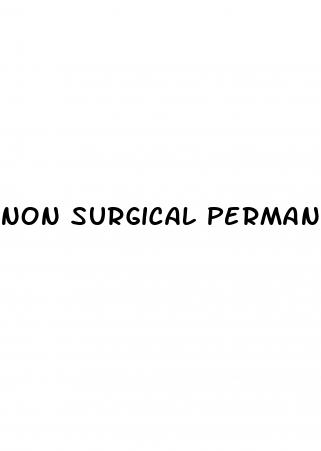 non surgical permanent male enhancement