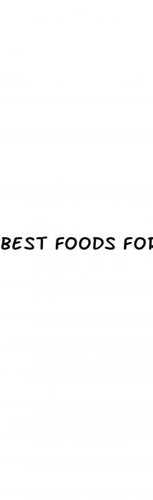 best foods for erectile dysfunction