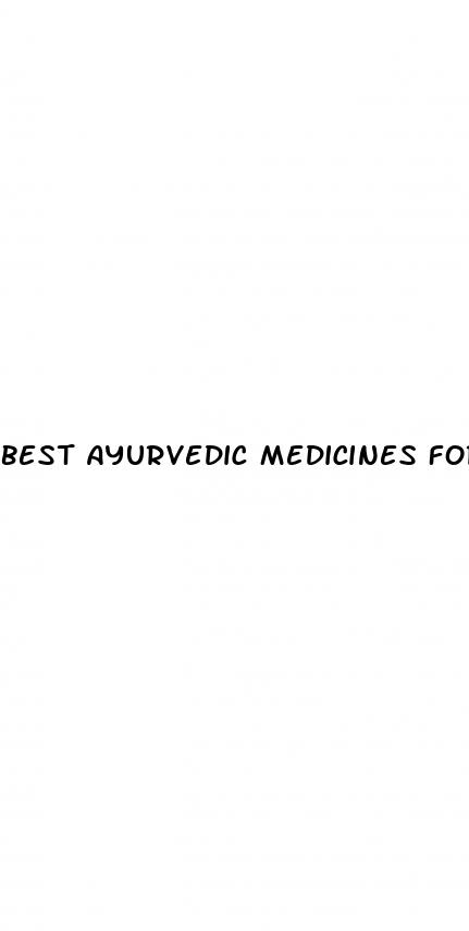 best ayurvedic medicines for erectile dysfunction