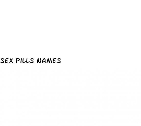 sex pills names