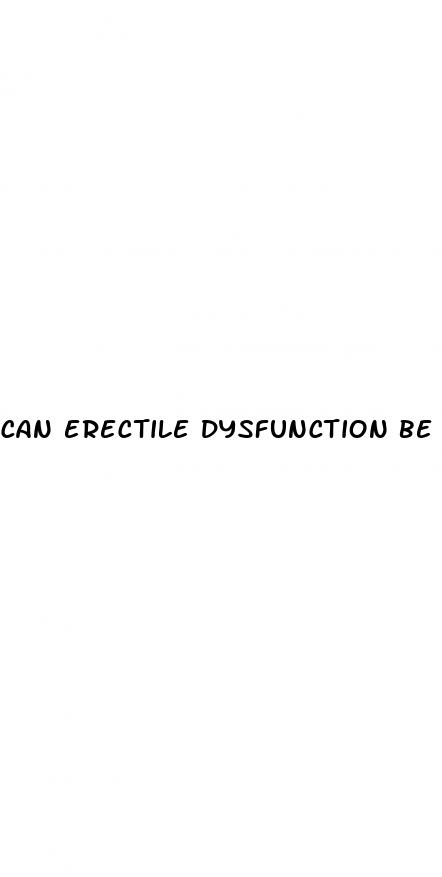 can erectile dysfunction be passed down