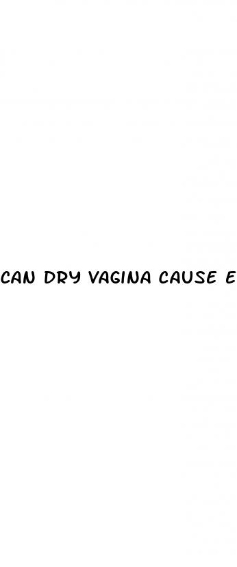 can dry vagina cause erectile dysfunction