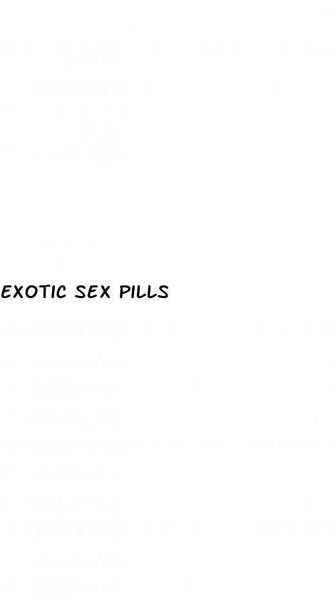 exotic sex pills