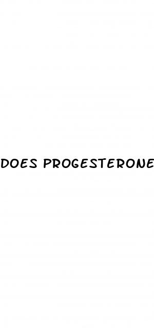 does progesterone do in males cause erectile dysfunction