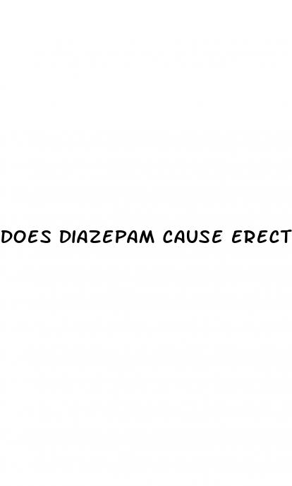does diazepam cause erectile dysfunction