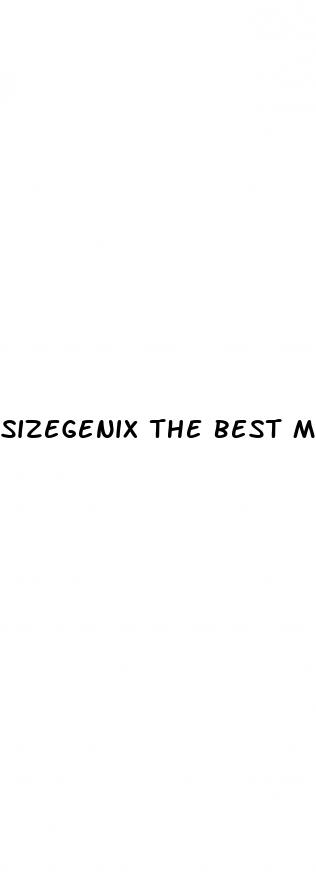 sizegenix the best male enhancement supplemen
