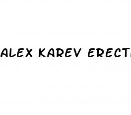 alex karev erectile dysfunction