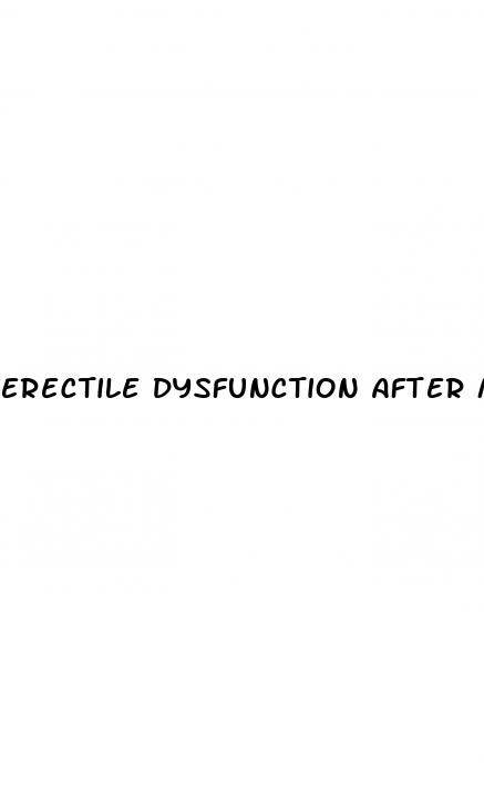 erectile dysfunction after meth bi ge