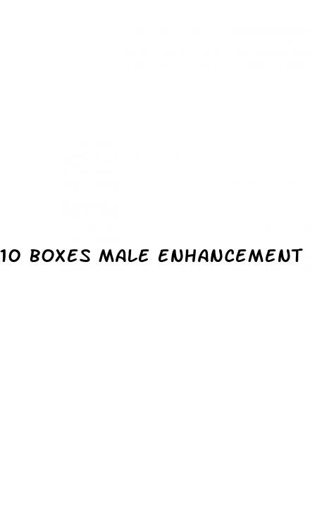 10 boxes male enhancement