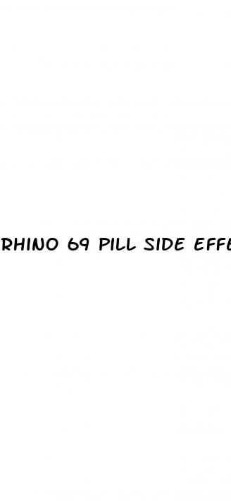 rhino 69 pill side effects