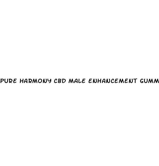 pure harmony cbd male enhancement gummies reviews