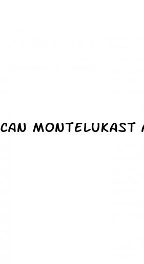 can montelukast affect erectile dysfunction