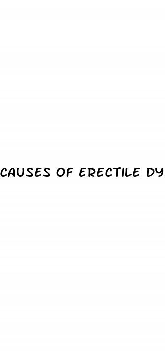 causes of erectile dysfunction in young males