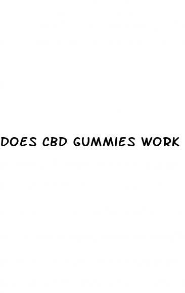 does cbd gummies work for sex
