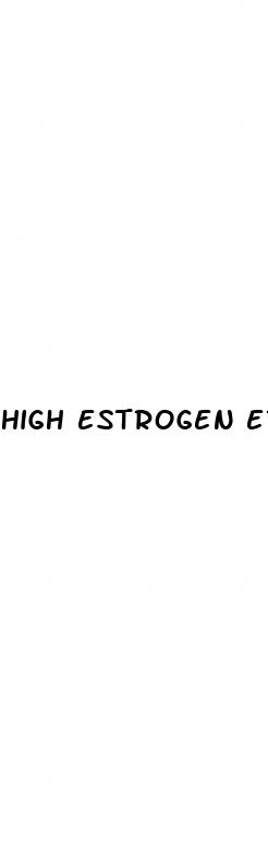 high estrogen erectile dysfunction