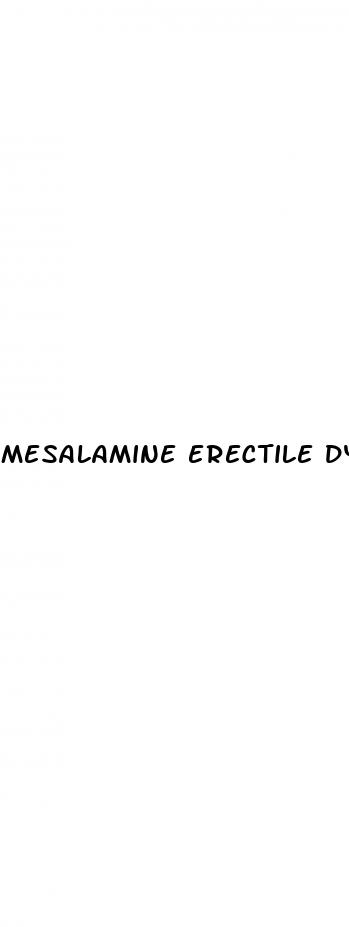 mesalamine erectile dysfunction