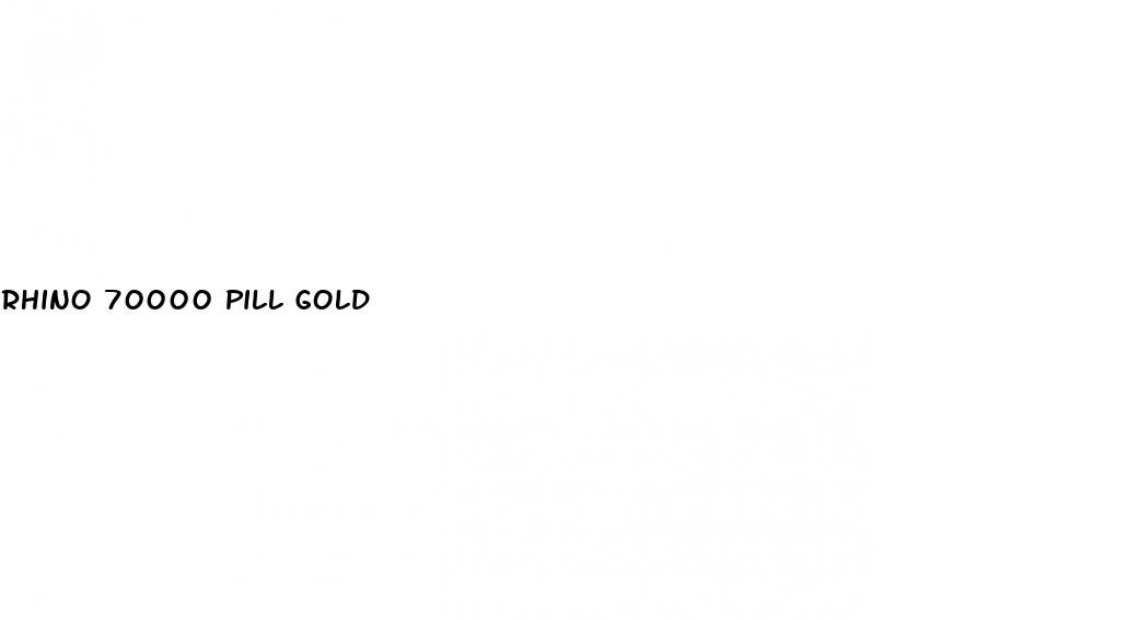 rhino 70000 pill gold