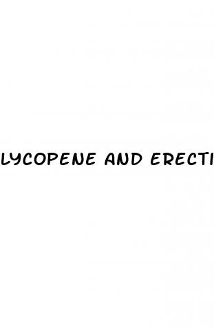 lycopene and erectile dysfunction