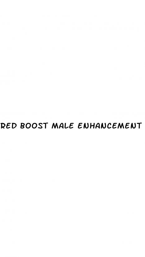 red boost male enhancement review
