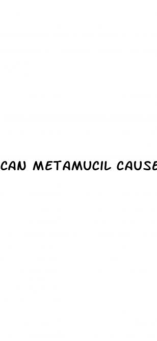 can metamucil cause erectile dysfunction