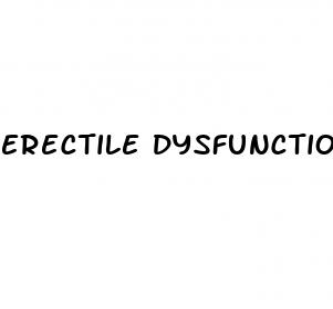erectile dysfunction aging male