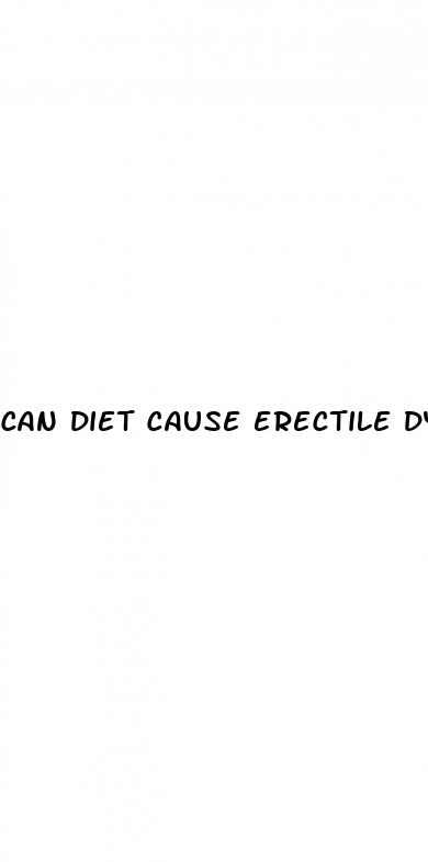 can diet cause erectile dysfunction