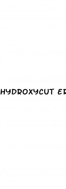 hydroxycut erectile dysfunction