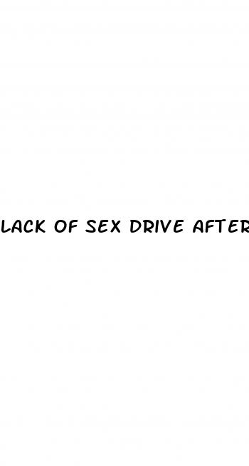 lack of sex drive after being off birth control pill