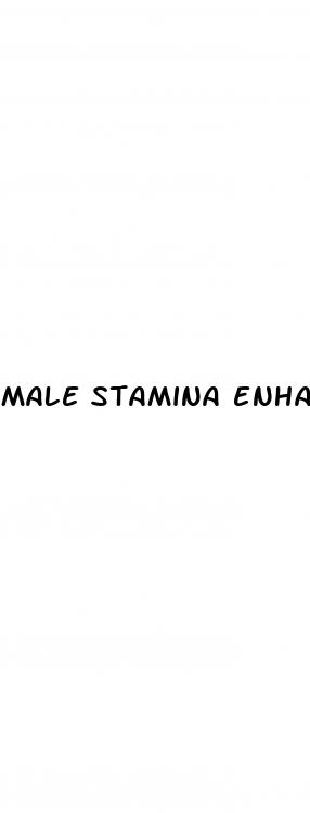 male stamina enhancement products