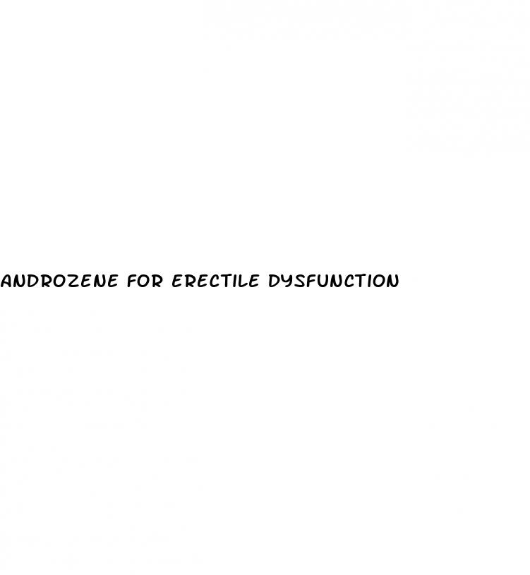 androzene for erectile dysfunction