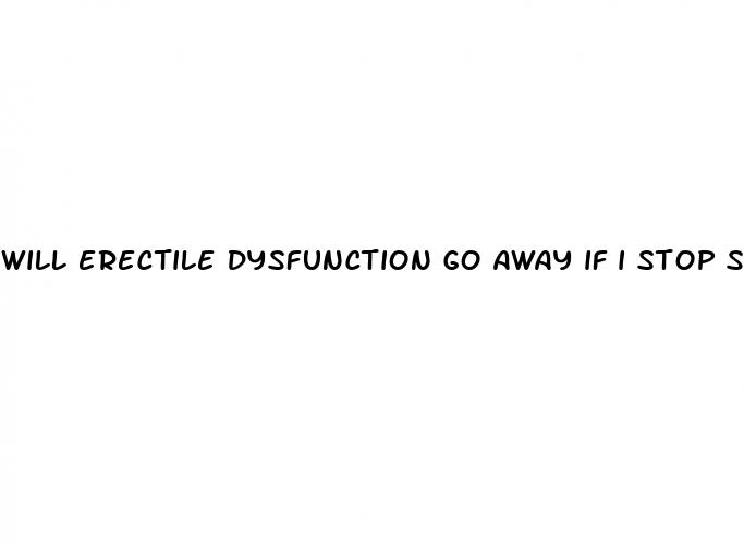 will erectile dysfunction go away if i stop smoking