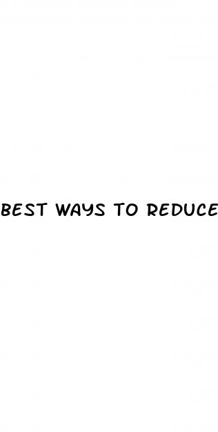 best ways to reduce erectile dysfunction