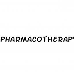 pharmacotherapy for erectile dysfunction