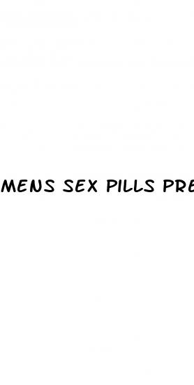 mens sex pills prescription