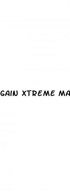 gain xtreme male enhancement