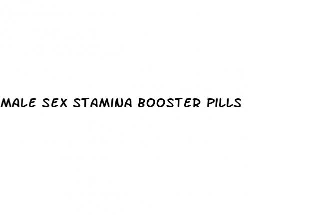 male sex stamina booster pills