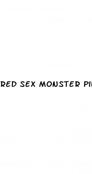 red sex monster pills