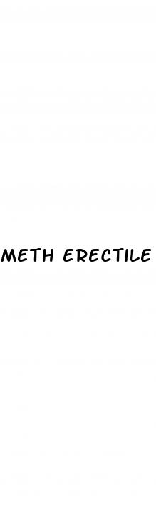 meth erectile dysfunction permanent
