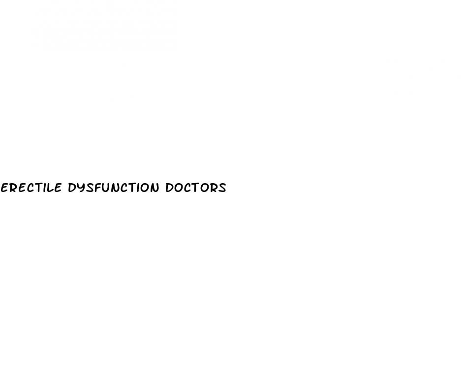 erectile dysfunction doctors