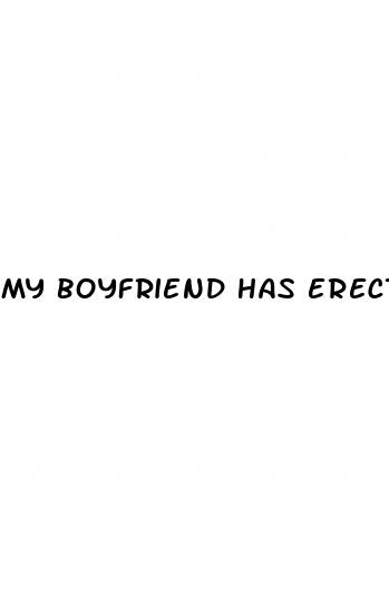 my boyfriend has erectile dysfunction