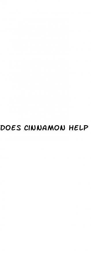 does cinnamon help erectile dysfunction